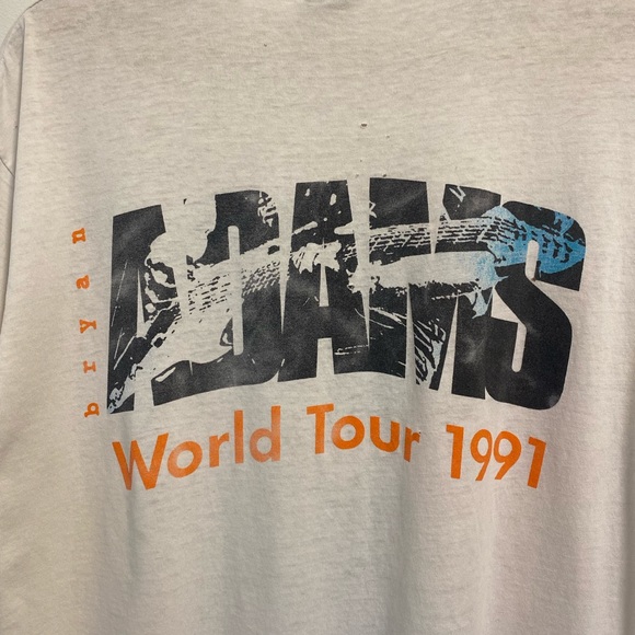 Vintage Bryan Adams Tour T-Shirt - Picture 4 of 6